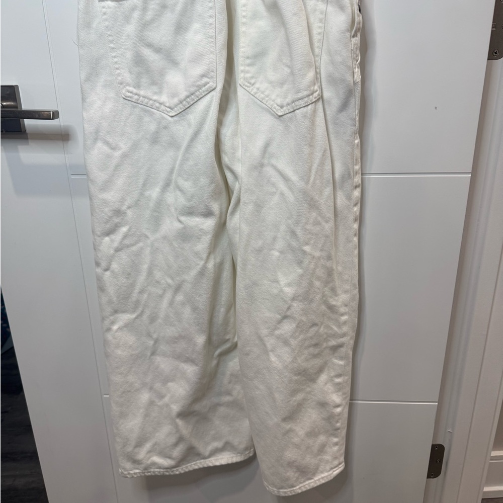GAP wide leg overalls in WHITE size small‎ - Picture 5 of 11